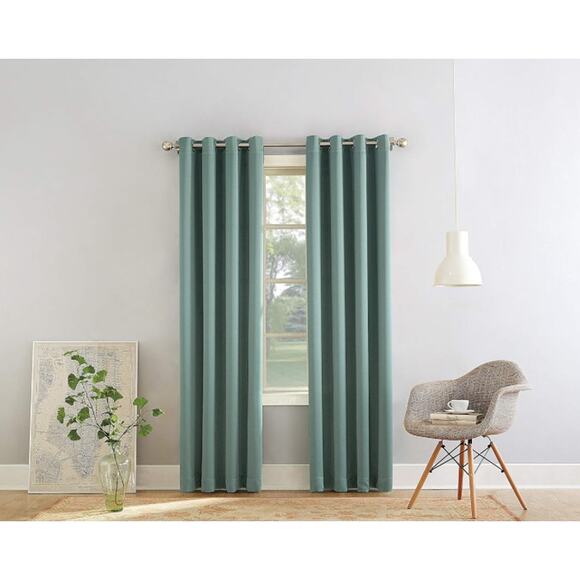 Sun Zero Becca Energy Efficient Grommet Curtain Panel, 40"x84", 1 PANEL - Picture 5 of 6